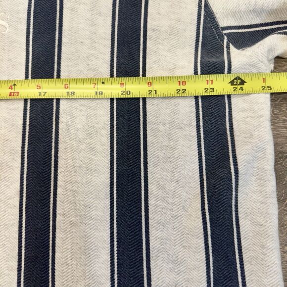 Vintage Guess Jeans Striped Shirt Men’s XL T-Shirt USA Made 90s Logo Embroidered - Picture 5 of 8